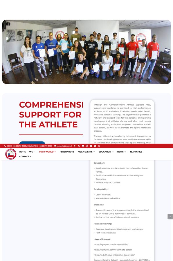 Benchmarking — international committees