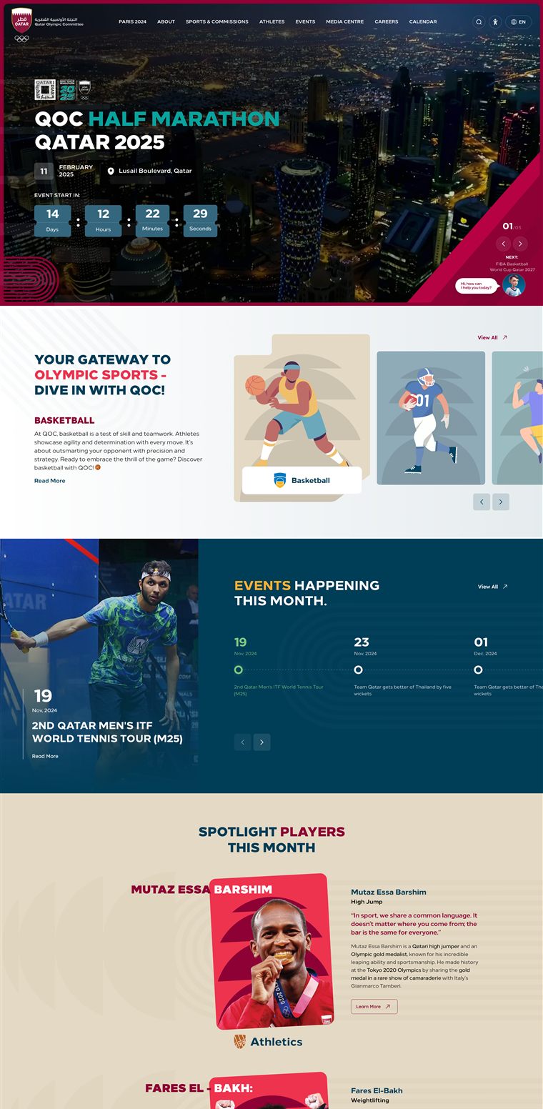 Concept — the new homepage, in the works
