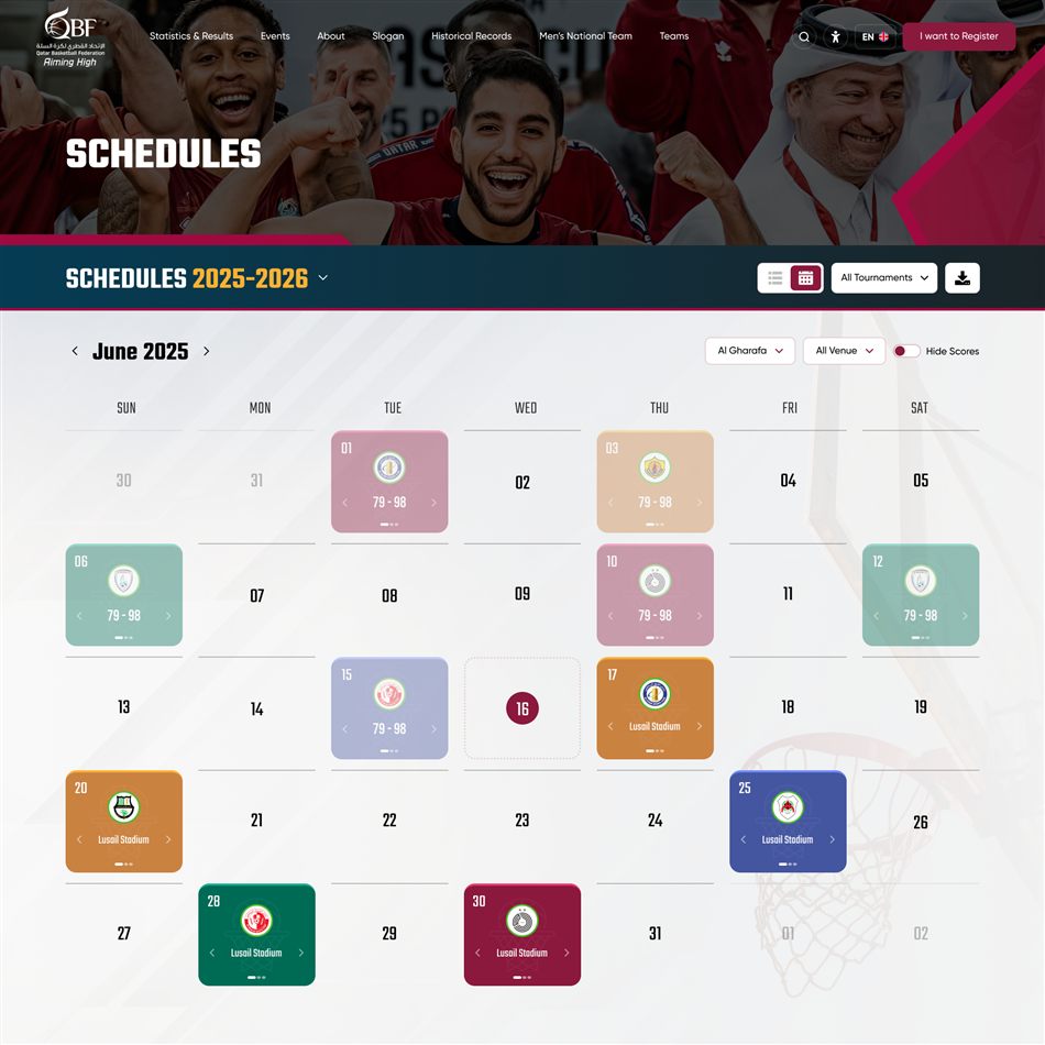 Concept — schedules, reimagined